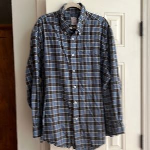 Brooks brothers ex ex L Madison plaid shirt